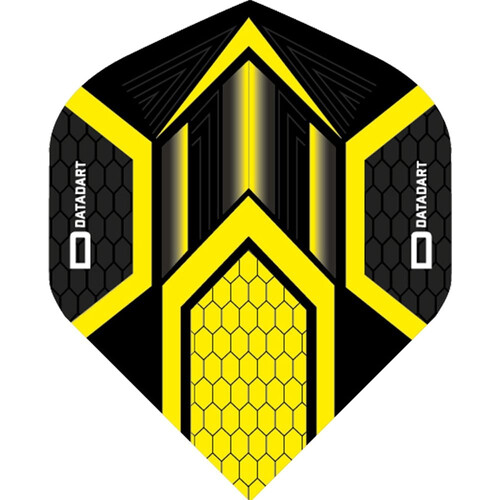 Datadart Hex Flights Black & Yellow