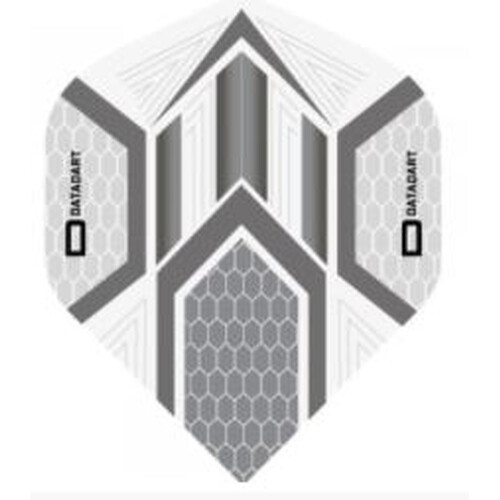 Datadart Hex Flights Grey & Clear