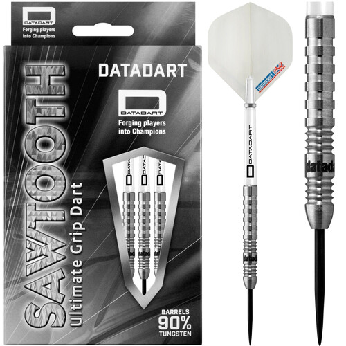Datadart Sawtooth Darts Steel Tip Ultimate Grip 21g
