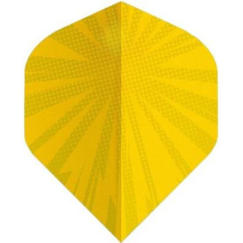Deadeye Flare Dart Flights Standard Yellow