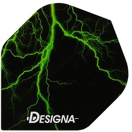 Designa Lightning Flights Green