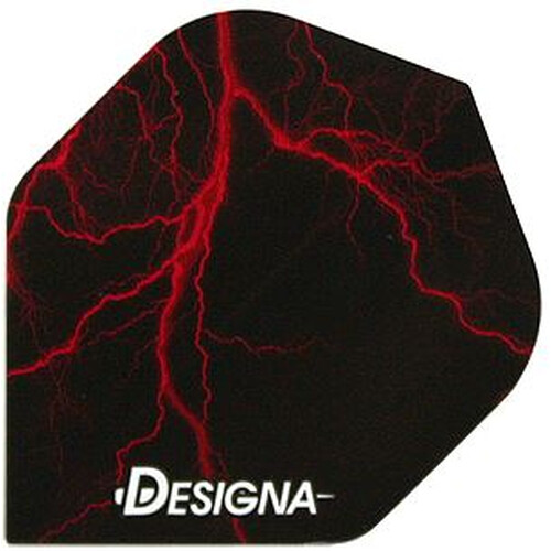 Designa Lightning Flights Red