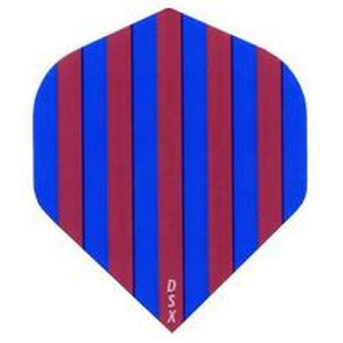 Designa Stripes Flight Blue & Maroon