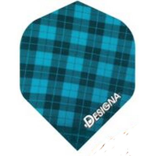 Designa Tartan Flights Aqua