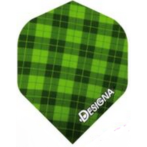 Designa Tartan Flights Green