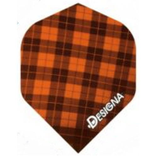 Designa Tartan Flights Orange