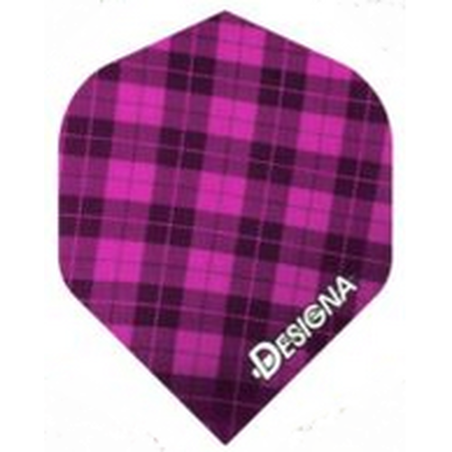 Designa Tartan Flights Pink