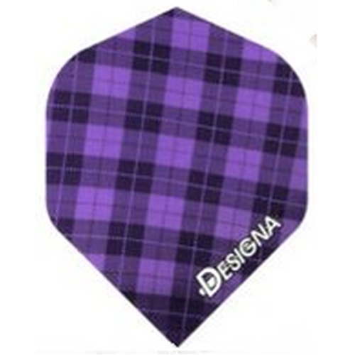 Designa Tartan Flights Purple