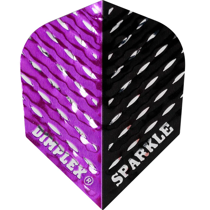 Harrows Dimplex Sparkle Twin - Black and Purple