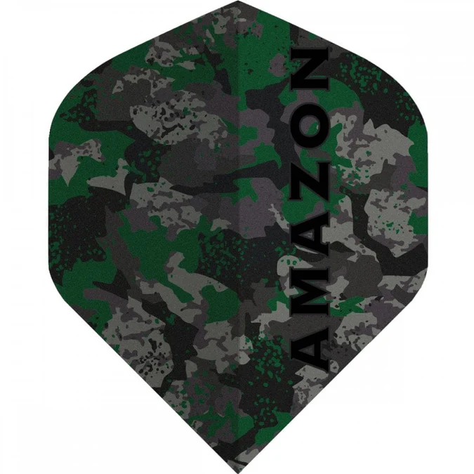 Amazon Camo Dart Flights - 100 Micron Std No2