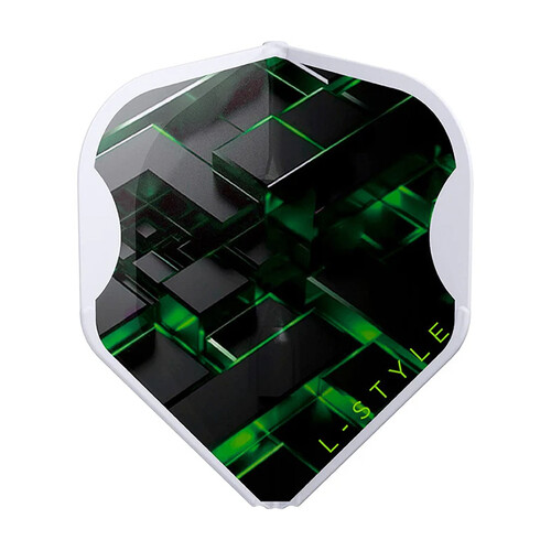 Franz Rotzsch V1 L-Style L1EZ CLEAR WHITE Standard Dartflights