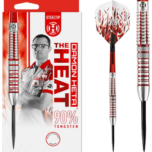 Harrows Damon Heta V2 Darts Steel Tip 90% - The Heat