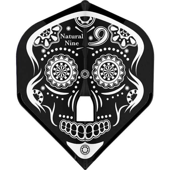 L-Style Champagne Calavera BLACK Standard Dartflights