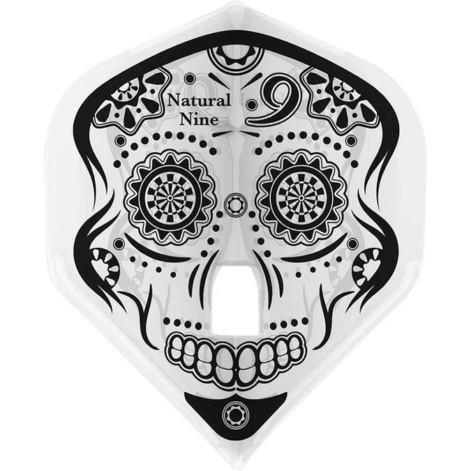 L-Style Champagne Calavera WHITE Standard Dartflights