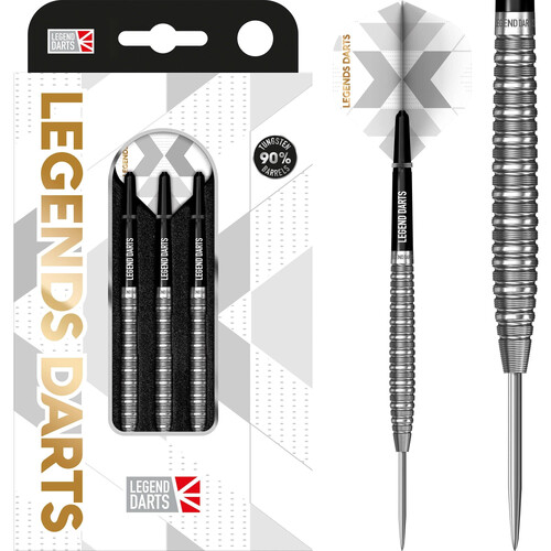 Legend Darts Steel Tip 90% Tungsten Pro Series V37 Micro Grip Torpedo