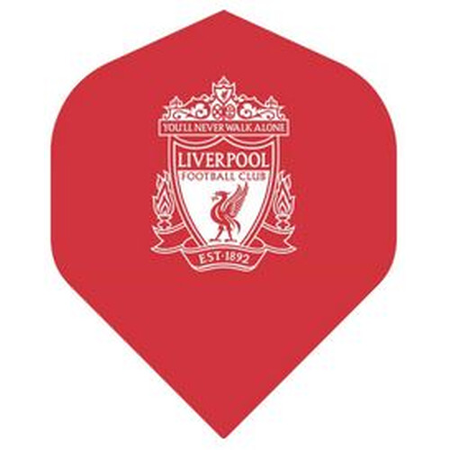 Liverpool FC Dart Flights Red - Crest