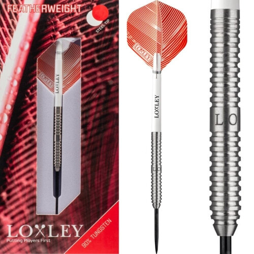 Loxley Featherweight Red 90% Tungsten Steeldarts 17gr.
