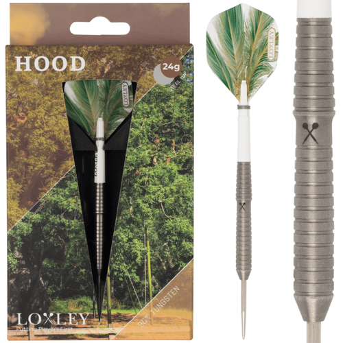 Loxley Hood 90% Tungsten Steeldarts 22gr.