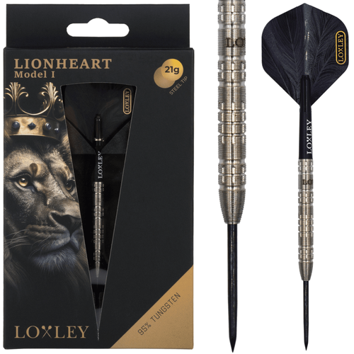 Loxley Lionheart 95% Tungsten Steeldarts 21gr.