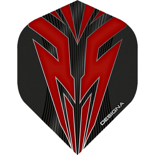 Mako Dart Flights Red