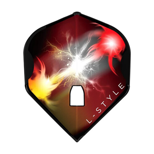 Mensur Suljovic L-Style Champagne Ring Fusion TypeB Standard Dartflights