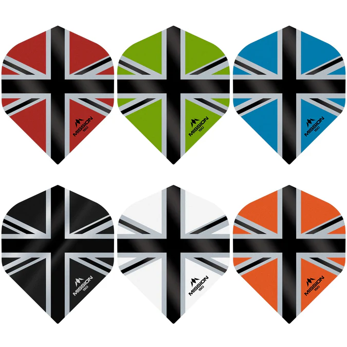 Mission Alliance-X Union Jack No2 Standard Dartflights