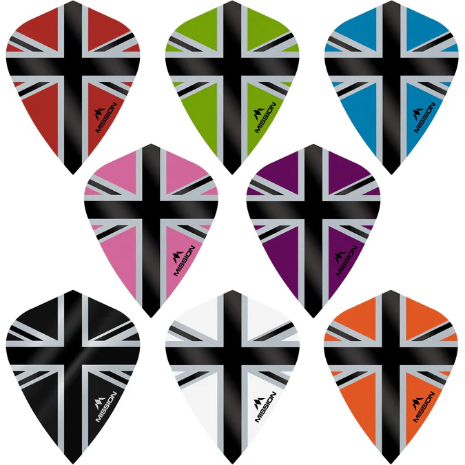 Mission Alliance-X Union Jack Kite Dartflights