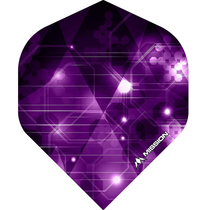 Mission Astral No2 PURPLE Standard Dartflights