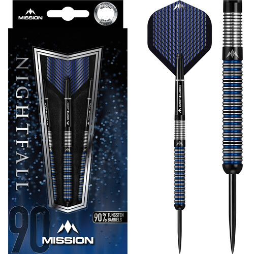 Mission Nightfall Darts Steel Tip - M1 Straight Ring