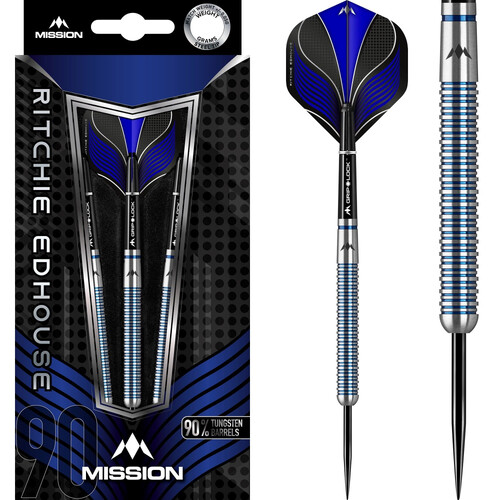 Mission Ritchie Edhouse Darts Steel Tip - Blau 23gr.