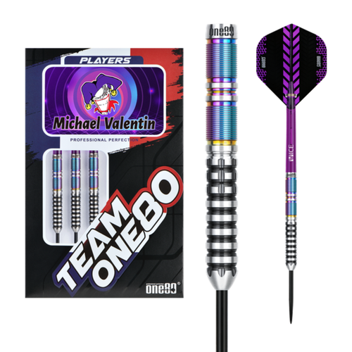ONE80 Michael Valentin 90% - Steeldarts 22g