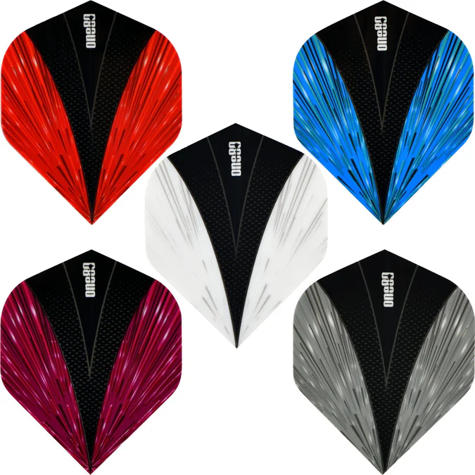 One80 Collage No2 Standard Dartflights 100 Micron