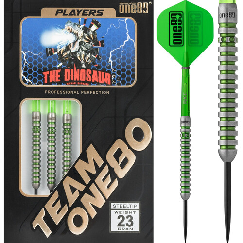 One80 Michael Barnard Darts Steel Tip - The Dinosaur 23g