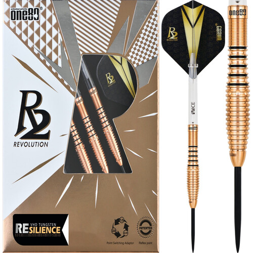 One80 R2 Interchange Darts Steel Tip - Resilience 25g