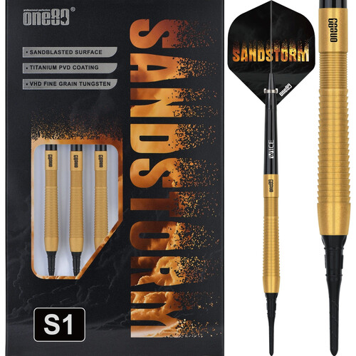 One80 Sandstorm Darts Soft Tip S01 18g