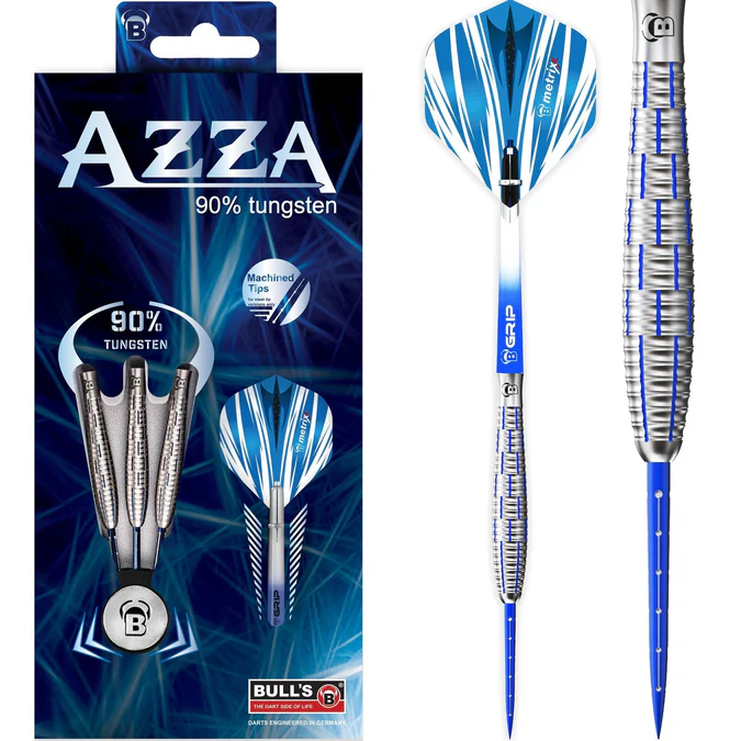 Bulls Azza Darts Steel Tip - Blau