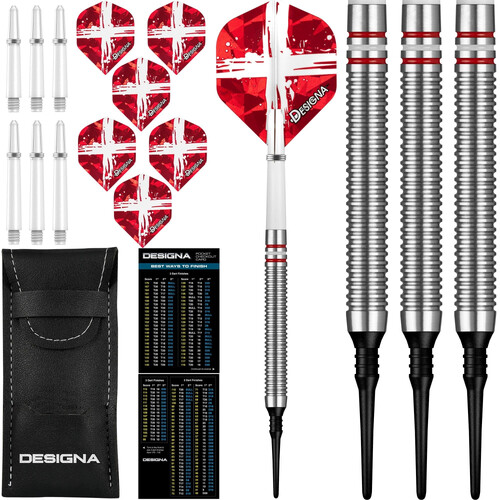 Designa Patriot X Darts Soft Tip - Dänemark