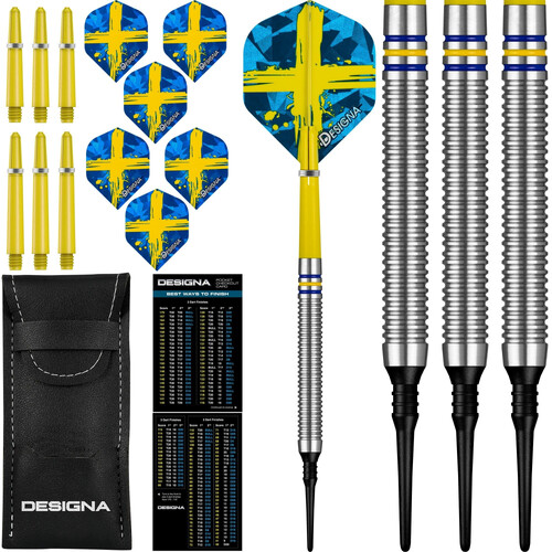 Designa Patriot X Darts Soft Tip - Schweden
