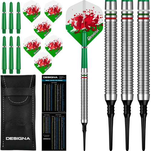 Designa Patriot X Darts Soft Tip - Wales