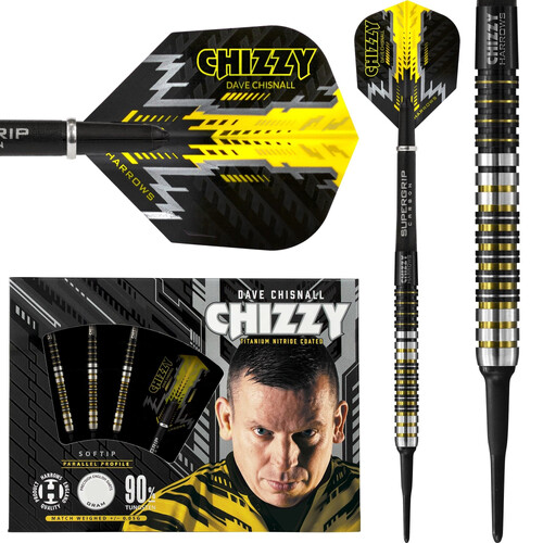 Harrows Dave Chisnall Darts Soft Tip Chizzy S2