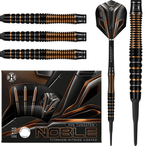 Harrows Noble Darts Soft Tip - Rich Gold
