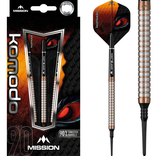 Mission Komodo GX Darts Soft Tip - Micro M1 Rose Gold