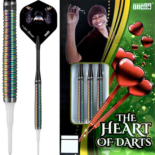 One80 Deta Hedman VHD Darts Soft Tip Tungsten Hand Made