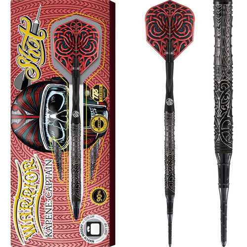Shot Warrior Darts Soft Tip - Kapene Captain
