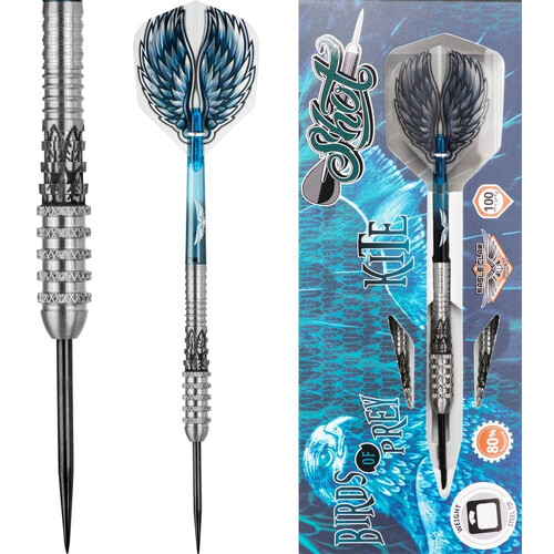 Shot Birds of Prey Darts Steel Tip Tungsten Kite