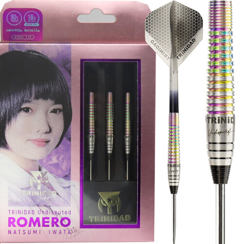 Trinidad Undisputed Darts Steel Tip 90% Tungsten - Romero 18g
