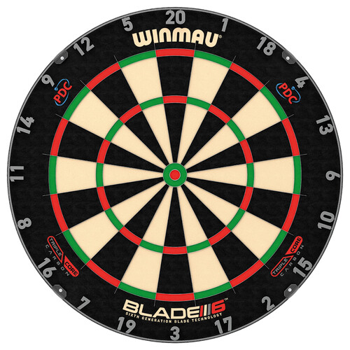 Winmau - Dartboard - Blade 6 Triple Core Carbon PDC