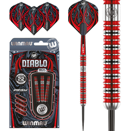 Winmau - Steeldart - Diablo 22 gr.