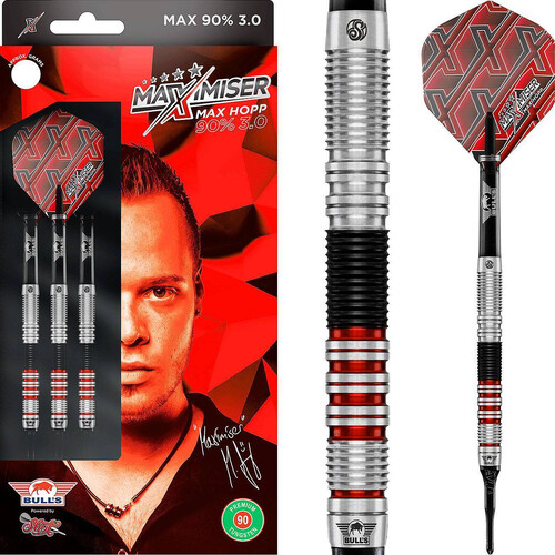 Bull's NL- Max Hopp 90% RED 3.0 - Softdart