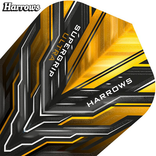 Harrows Supergrip Ultra Flights Sunset Gold